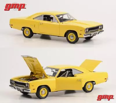 Gmp 18971 1970 Plymouth Road Runner Lemon Twist Yellow Diecast Model Car 1:18 • $179.95