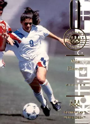 1996 Upper Deck USA Olympicards #112 Mia Hamm • $10
