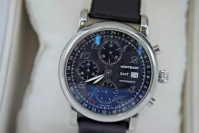 Mont Blanc Meisterstuck GMT Chronograph Men's Watch 4810 • $2599