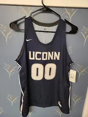 Nike UCONN Huskies Hyperelite Dri-Fit Basketball Jersey Womens M Stitched 867920 • $23.97