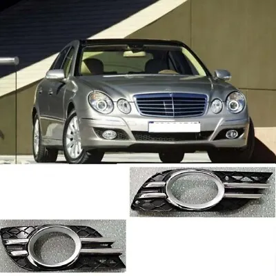Fog Light Frame Replacement For  Mercedes-benz W211 E200 E180 E300 2005- 08（L+R) • $55