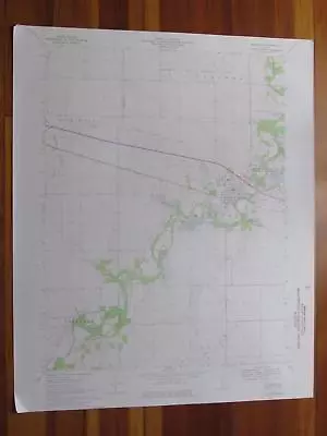 Mahomet Illinois 1976 Original Vintage USGS Topo Map • $34.95