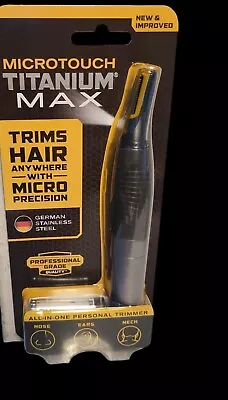 MicroTouch Titanium Max Micro-Precision Trimmer For The Ultimate Groom - New 🔥 • $10