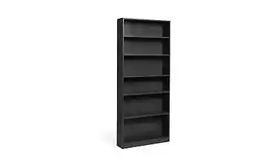 £54.99 • Buy Maine Tall Minimalist 5 Shelf Bookcase - Black - UK SELLER