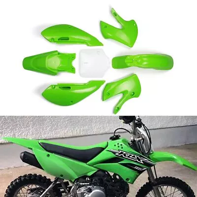 KLX110 Plastics Dirt Bike Plastic Kit Fender For KX65 2000-2013 KLX110 2002-2013 • $38.99