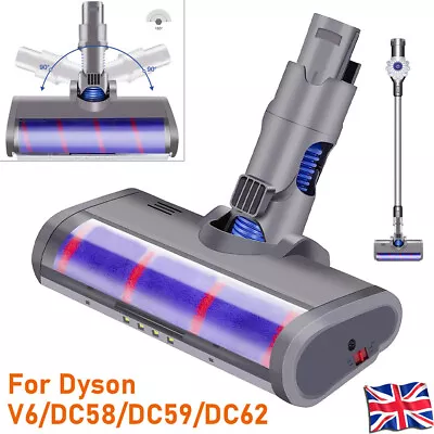 For Dyson V6 Cordless Floor Brush Head Sweeper Vacuum Cleaner Replacement • £26.99