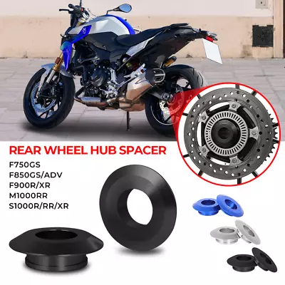 Billet Rear Wheel Hub Spacer Black For BMW M1000RR S1000R S1000RR S1000XR F900R • $16.99