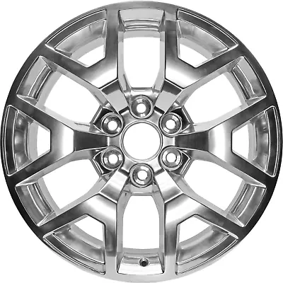 $324.99 • Buy New 20  X 9  Polished Replacement Wheel Rim 2014-2020 Chevrolet Tahoe GMC Sierra