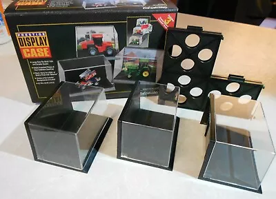 Ertl Prestige Display Cases  For 1/64 Farm Or 1/43 Auto Diecasts ~ 3 Cases • $8.50
