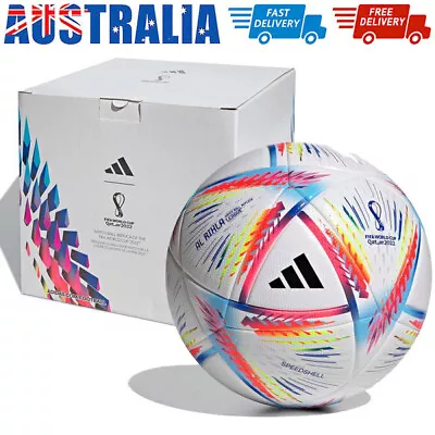 $35.59 • Buy Adidas Al Rihla Qatar Fifa World Cup 2022 League Soccer Ball Size 5 Match Ball