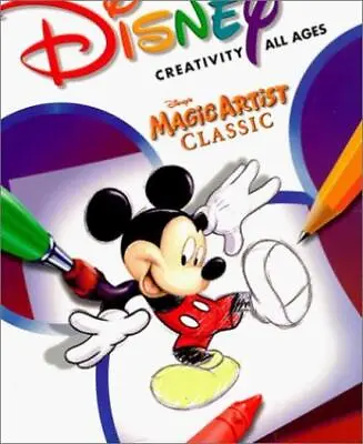 Disney's Magic Artist Classic PC MAC CD Draw Water Colors Cartoon Drawing Game! • $3.48