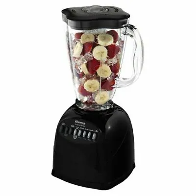 Brad New Oster 6706 Plastic 6-Cup 450-Watt 10-Speed Countertop Blender Black • $49.87