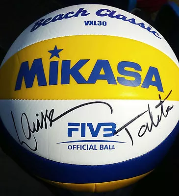 Larissa Franca Talita Antunes Signed Mikasa Volleyball Team Brazil Olympics Fivb • $239.99