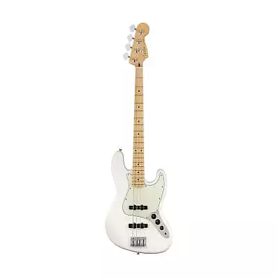 Fender Player Jazz Bass Guitar Maple FB Polar White • $1753