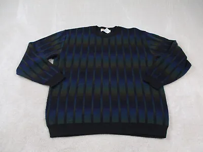 VINTAGE Norm Thompson Sweater Mens Extra Large Blue Coogi Crosby Biggie Adult • $39.02