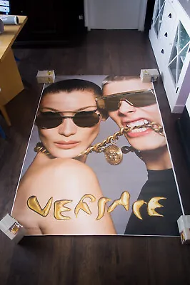 VERSACE BELLA HADID 2019 - FMC Fashion Poster - Rolled French Grande • $609