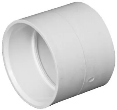 Charlotte Pipe  Schedule 40  1-1/2 In. Hub   X 1-1/2 In. Dia. Hub  PVC  Coupling • $5.99