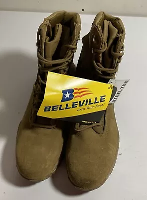 Belleville C312ST Hot Weather Tactical Steel Toe Boots Military Combat 10.5R NWT • $124.99