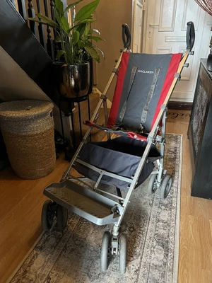 £220 • Buy Maclaren Major Elite Pushchair RED