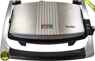 £36.87 • Buy Breville Sandwich/Panini Press & Toastie Maker | 3-Slice | Non-stick-coated Char