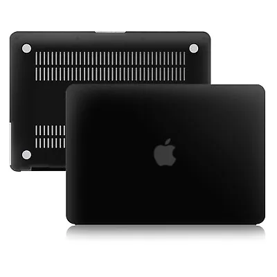 For 15-inch MacBook Pro With Retina (Model: A1398) Black Satins-Touch Hard Case • $25.64