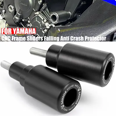 CNC Frame Sliders Falling Anti Crash Protector For YAMAHA YZF R1/R1M MT-10/SP • $32.52