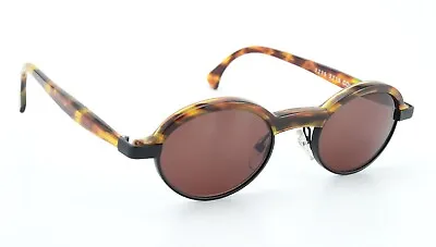 £176.90 • Buy Alain Mikli Sunglasses 1215 3215 C0457 Vintage 90s Oval Tortoise Red Brown M