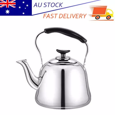 Stainless Household Kettle Stovetop Teapot 2 Liter Whistling Kettle Fast To Boil • $28.69