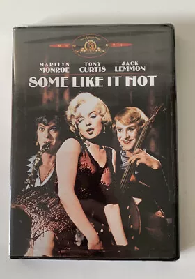 Some Like It Hot 1959 Film DVD Starring Marilyn Monroe New & Factory Sealed • $3.99