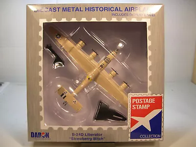 Wwii Us Air Force B-24d Liberator Daron 1:163 Scale Diecast Model Airplane • $30.99