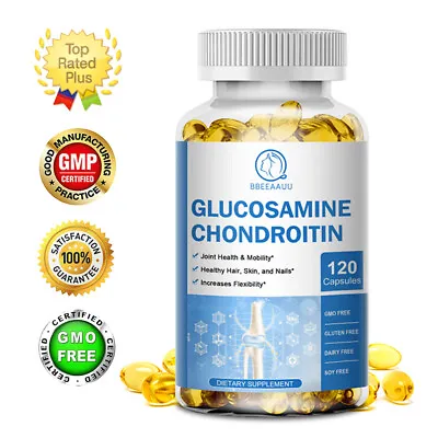 Glucosamine Chondroitin MSM With Vitamin D3 Triple Strength Joint Support 3000mg • $13.53