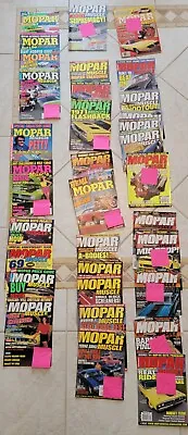 Mopar Muscle Magazine Miscellaneous LOT From 1988 Through 2018 • $15.99