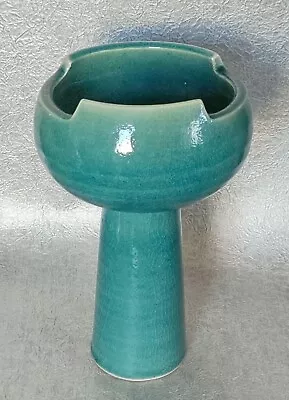 Japanese Mid Century Modern Vase Green H24.2cm 9.52  Ikebana Vintage • $49.90