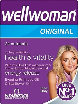 Vitabiotics Wellwoman Original | Nutrients For Health & Vitality | 30 - 300 Tab • £6.95