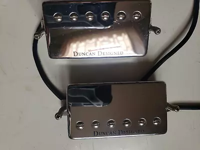 Vintage Duncan Designed HB103 Pickups Set 2000s? - Chrome • $100