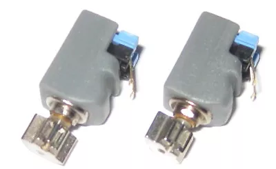 2 X Mini Pager / Cell Phone Vibrating Motor - 3 To 6 V DC - 13mm X 6mm - 1 Gram • $7.95