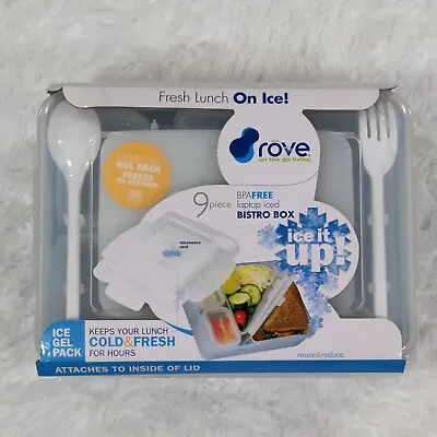 Tabletops Unlimited Rove On The Go BPA Free Laptop Iced Bistro Box Reusable • $9.99