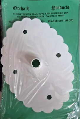 Orchard Products PLAQUE Icing Cutter For Sugarcraft Gumpaste Cake Decorating • £2