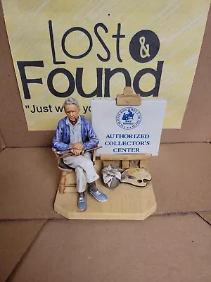 Vintage  Norman Rockwell Museum Counter Display  1981 Ceramic Figurine W/ Box • $16