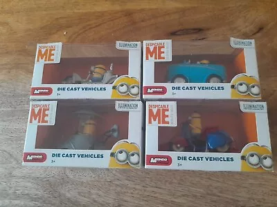 Despicable Me Minion Made Stuart Motorbike Die Cast - Mondo Motors Bundle  • £20