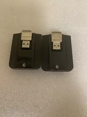 Lot Of 2 AT&T Netgear 340U Beam 4G LTE Aircard Broadband Mobile WiFi USB Modem • $24.99