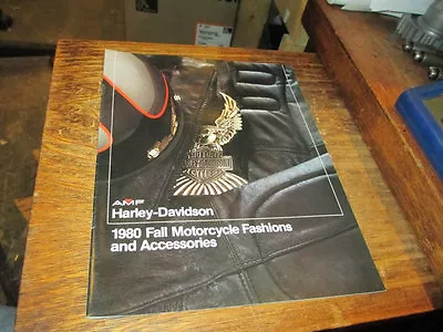 Harley NOS 1980 Fall Fashions & Accessories Brochure 99458-81V • $41.61