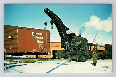 Soo Line's Steam Crane #W2 Train Transportation Vintage Postcard • $7.99