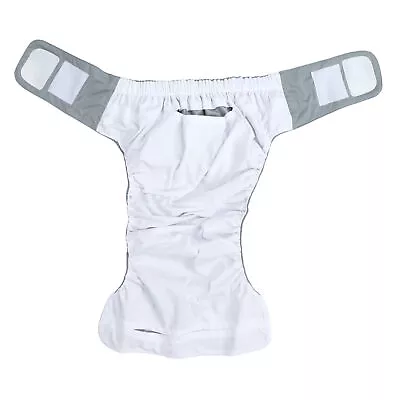 Adult Cloth Diaper Nappy Reusable Washable Breathable Waterproof For Teen Th AUS • £20.45