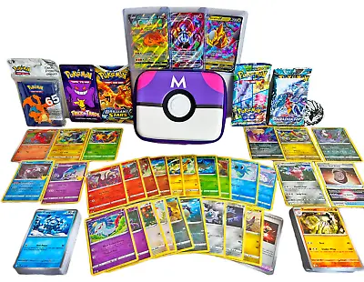 Pokemon Card Mystery Box - Sealed Packs Ultra Rares Pokeball Case Holographic • $49.99