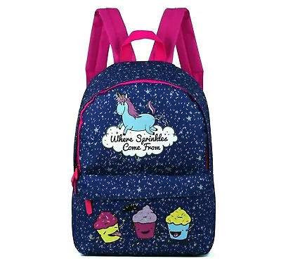 Official David And Goliath Where Sprinkles Come From Unicorn Backpack Bag BNWT • £12.95