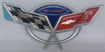2004 C5 Corvette Lemans Commemorative REAR Emblem - OEM 24:00 HEURES DU MANS NOS • $699.99