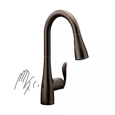 Moen Arbor 7594EWORB MotionSense Wave One Handle Pulldown Kitchen Faucet Bronze • $424.99