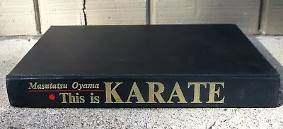 This Is Karate Masutatsu Oyama HC 1966 Nice Cnd HTF Fast Ship • $49.97