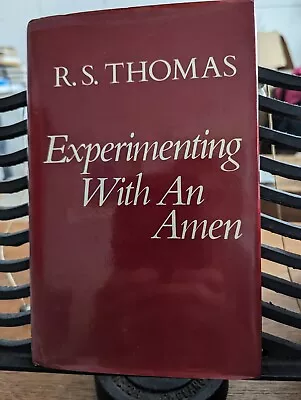 Experimenting With An Amen By R. S. Thomas (Hardcover 1986) • £5